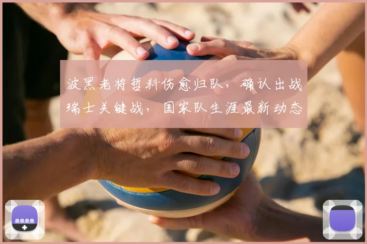 波黑老将哲科伤愈归队，确认出战瑞士关键战，国家队生涯最新动态解读